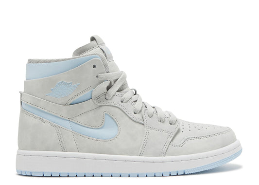 Wmns Air Jordan 1 High Zoom Comfort Cool Grey Light Blue