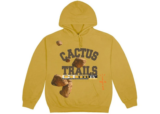 Travis Scott Boulder Varsity Hoodie Gold