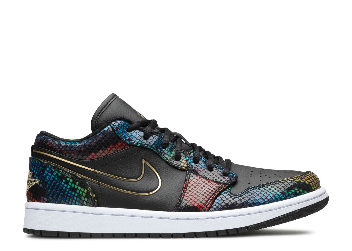 Wmns Air Jordan 1 Low Multi Snakeskin