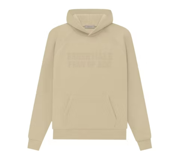 Fear of God Essentials Hoodie Sand