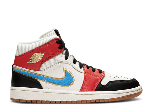 Wmns Air Jordan 1 Mid SE Let(Her)Man