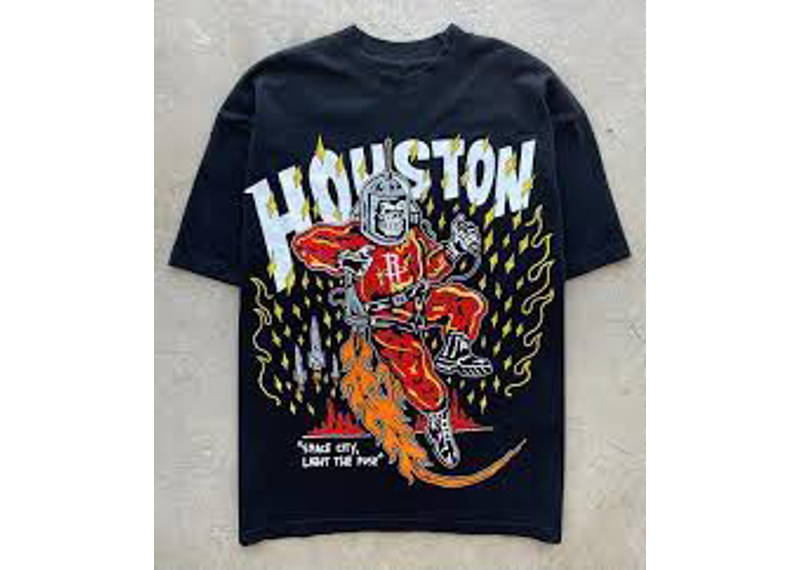 Warren Lotas Houston Rockets Light Diffusion Tee