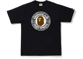 Bape Desert Camo Busy Works Tee Black/Black