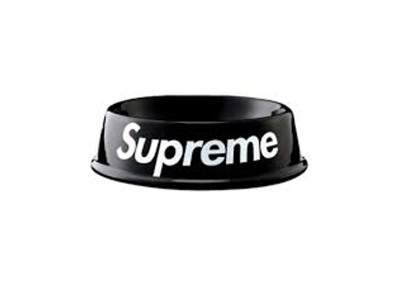 Supreme Dog Bowl Black