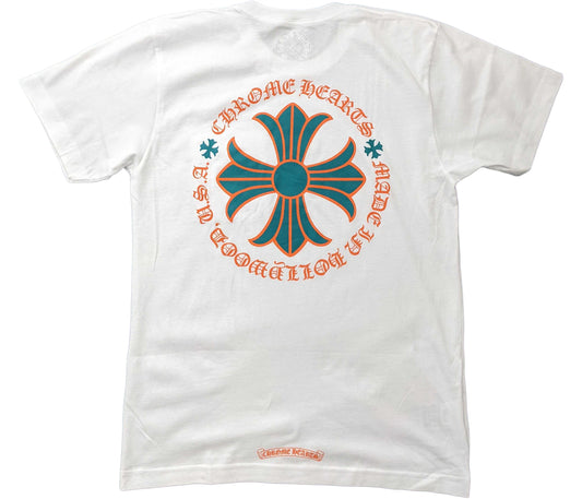 Chrome Hearts Miami Art Basel Exclusive T-shirt White/Green/Orange