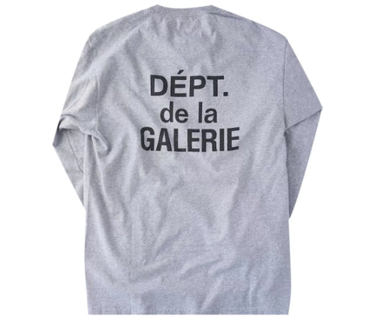 Gallery Dept. French Souvenir L/S T-Shirt Grey