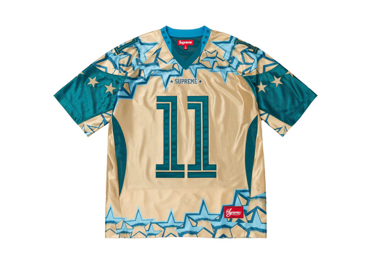 Supreme Stars Football Jersey Gold