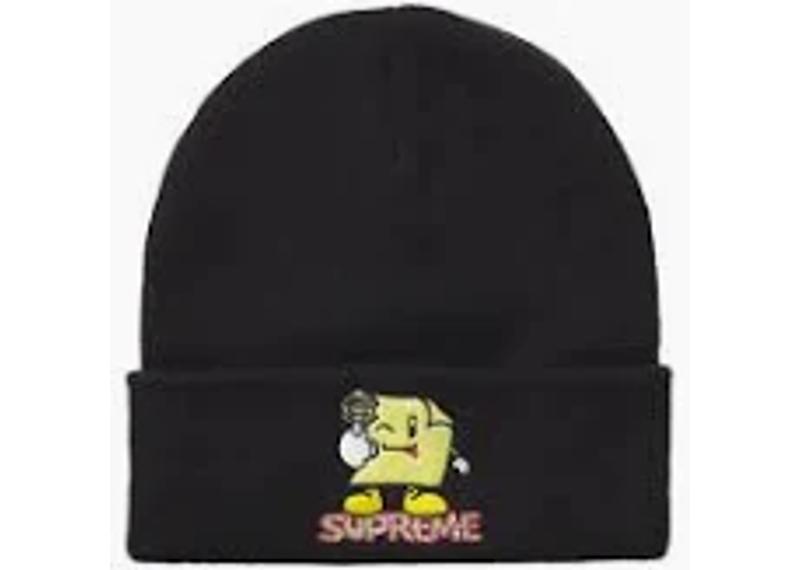 Supreme Sticky Note Beanie (Black)