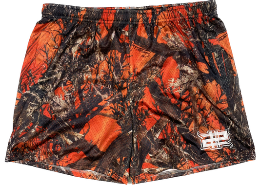 FIFTY2HUNDRED Shorts orange camo