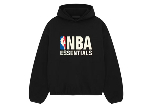 Fear of God Essentials NBA Hoodie Black