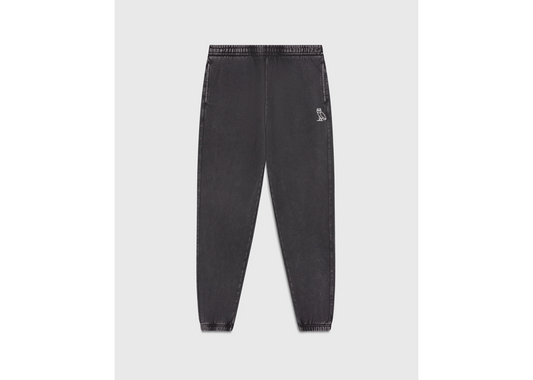 OVO MUSKOKA GARMENT DYED RELAXED FIT SWEATPANT - BLACK