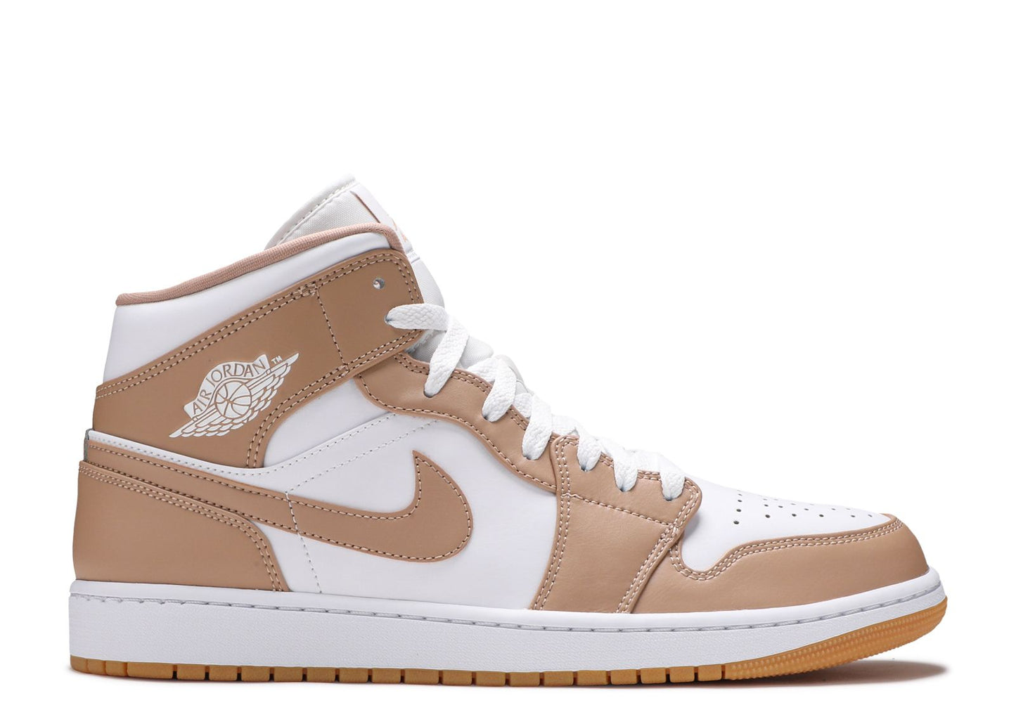 Air Jordan 1 Mid Tan Gum