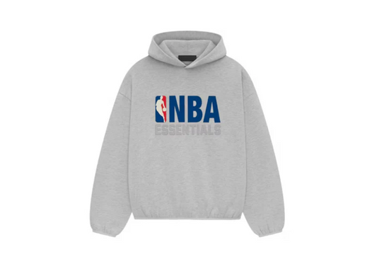 Fear of God Essentials NBA Hoodie Grey