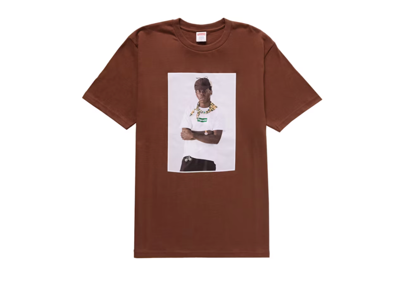 Supreme Tyler The Creator Tee Brown