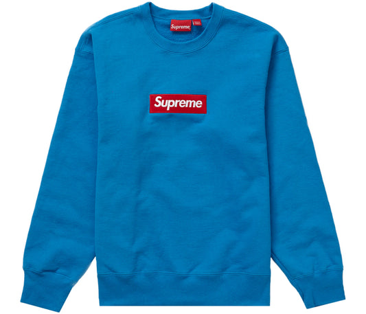 Supreme Box Logo Crewneck (FW22) Blue