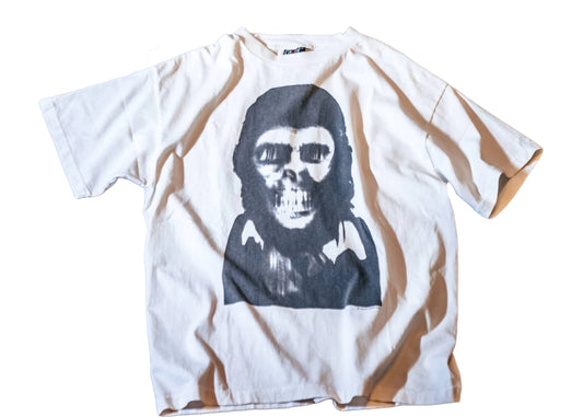 BAPE x Saint Mxxxxxx Squadron Tee Vintage White