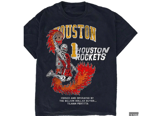 Warren Lotas Houston Rockets t-shirt