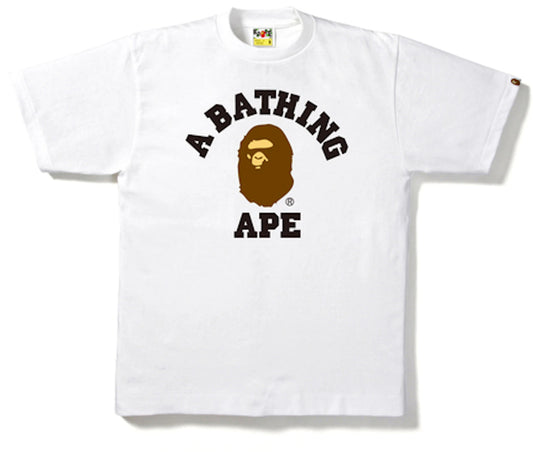 BAPE College Tee White