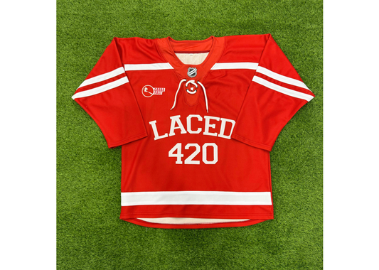 BU Theme Laced Hockey Jersey