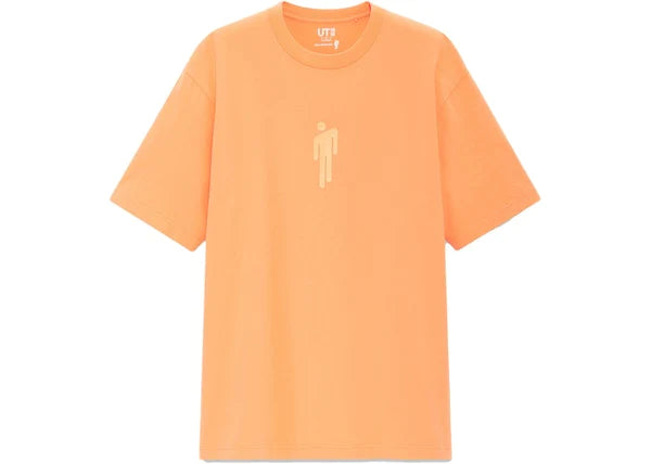 Billie Eilish Logo T-Shirt (US Womens Sizing) Orange