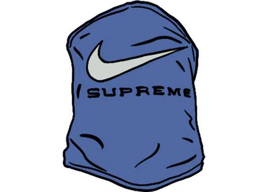 Supreme Nike Neck Warmer Blue