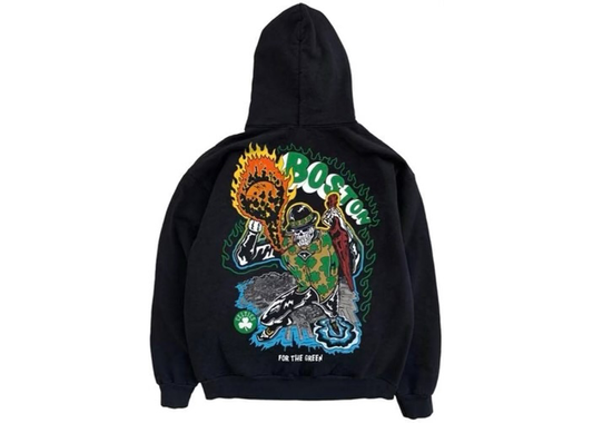 Warren Lotas for the Green Hoodie Black