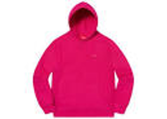 Supreme Small Box Hooded Sweatshirt Fuchsia