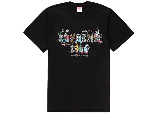 Supreme Varsity Tee Black