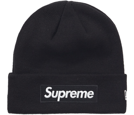 Supreme New Era Box Logo Beanie (FW21) Black