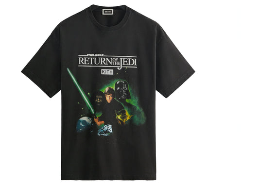 Kith Star Wars Luke Poster Tee Vintage Black