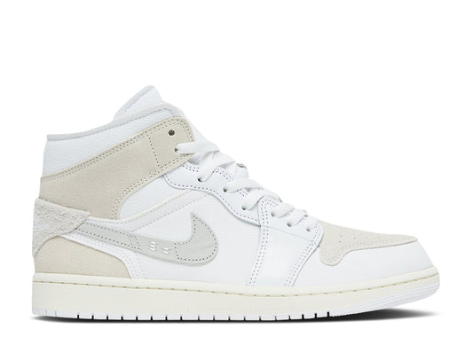 Air Jordan 1 Mid SE Craft Inside Out - White Sail