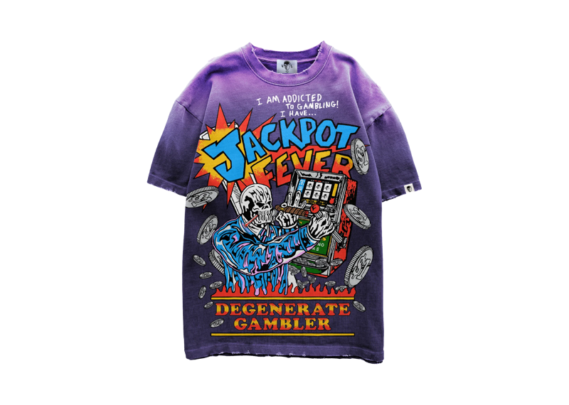 Warren Lotas Jackpot Fever Tee Purple