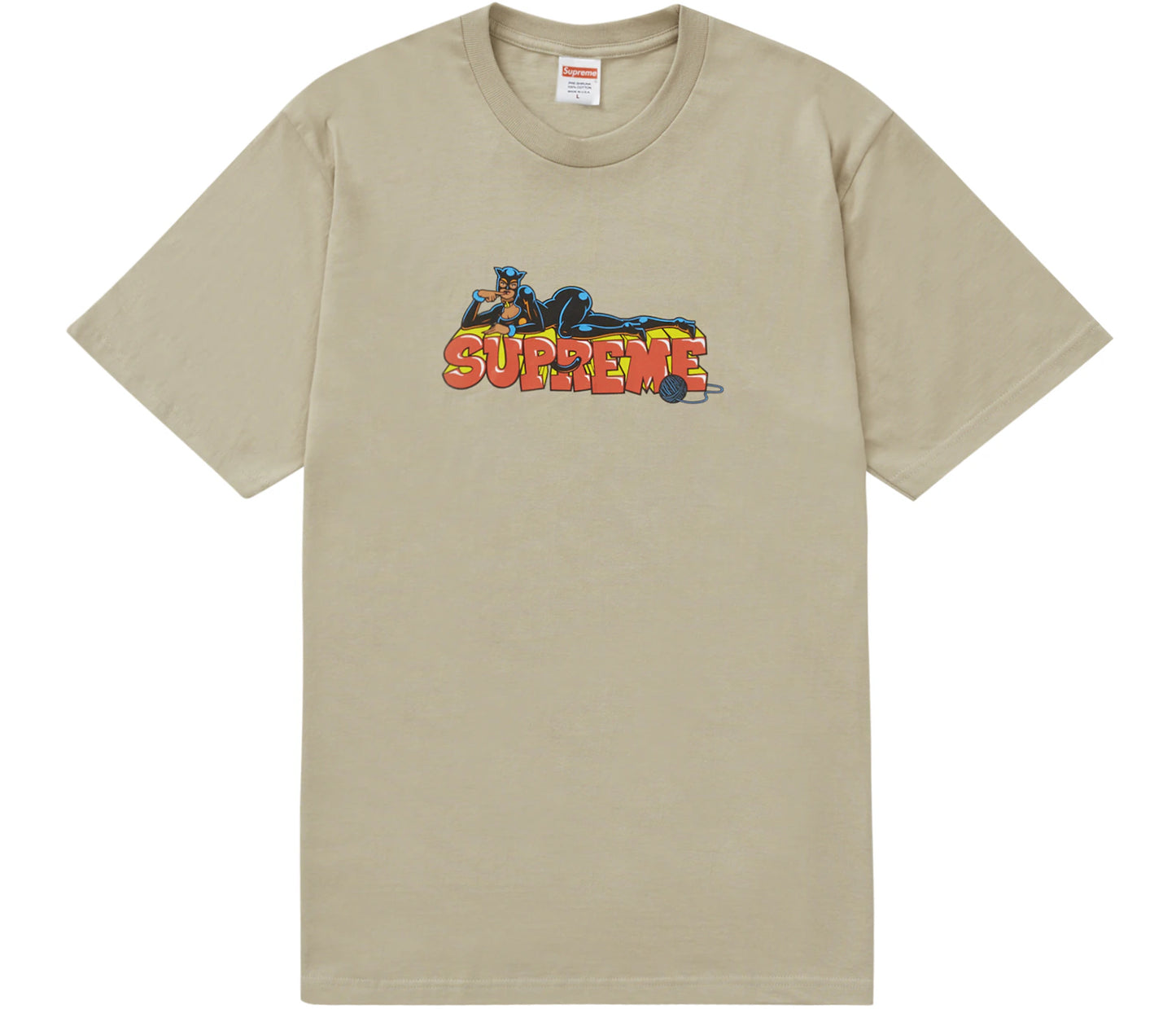 Supreme Catwoman Tee Stone