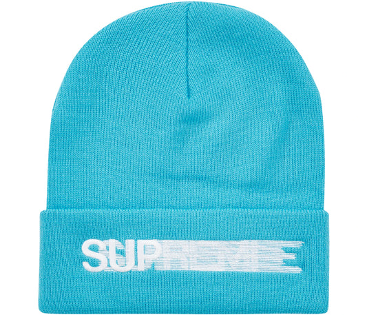 Supreme Motion Logo Beanie (SS23) Bright Blue