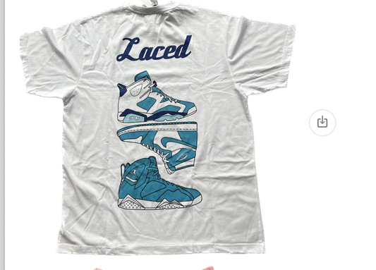 LACED Your Jays tee-shirt White