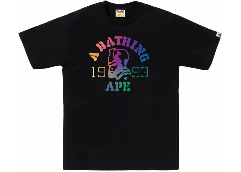 BAPE Gradation General Tee Black