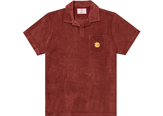 Eric Emanuel EE Terry Polo Maroon/Russet