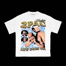 Do Not Disturb. Vintage Tee 2pac White