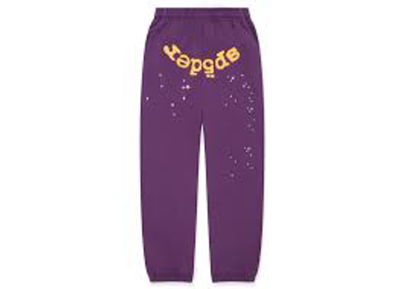 Sp5der Purple Star Web V2 Sweatpants