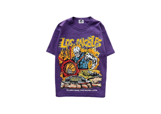 Warren Lotas x Eric Emmanuel Lakers Basketball League Purple Tee