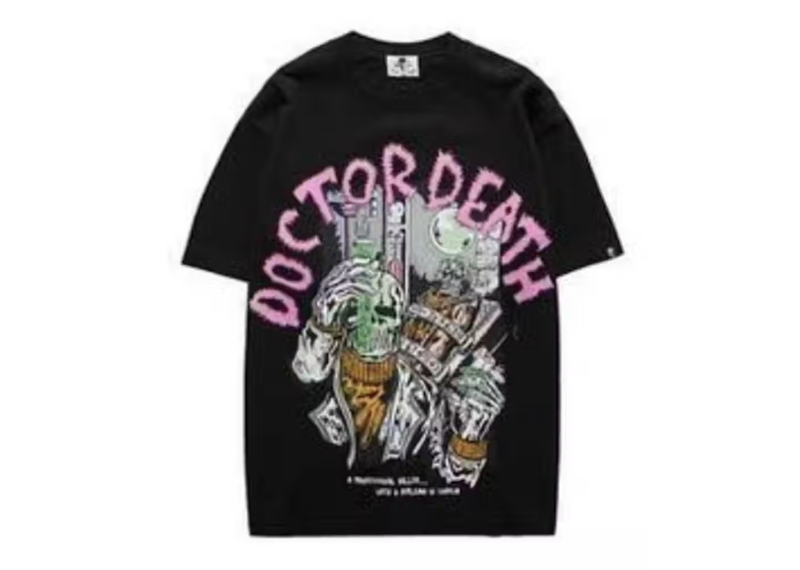 Warren Lotas Dr Death Remix Tee Black