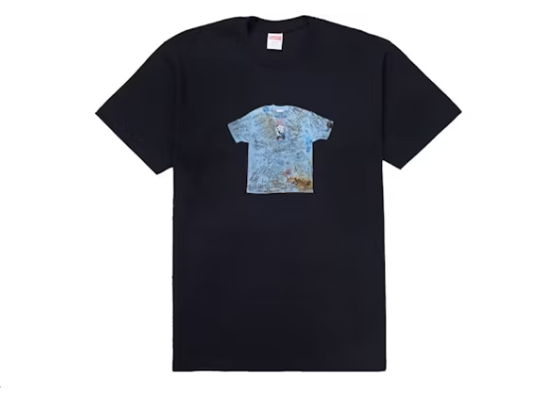 Supreme 30th Anniversary First Tee - Navy