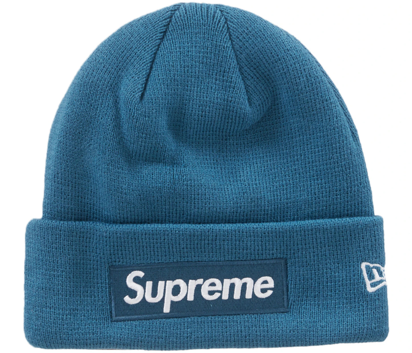 Supreme New Era Box Logo Beanie (FW23) Blue