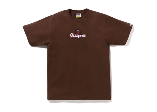 BAPE Color Camo Mad Ape Tee Brown