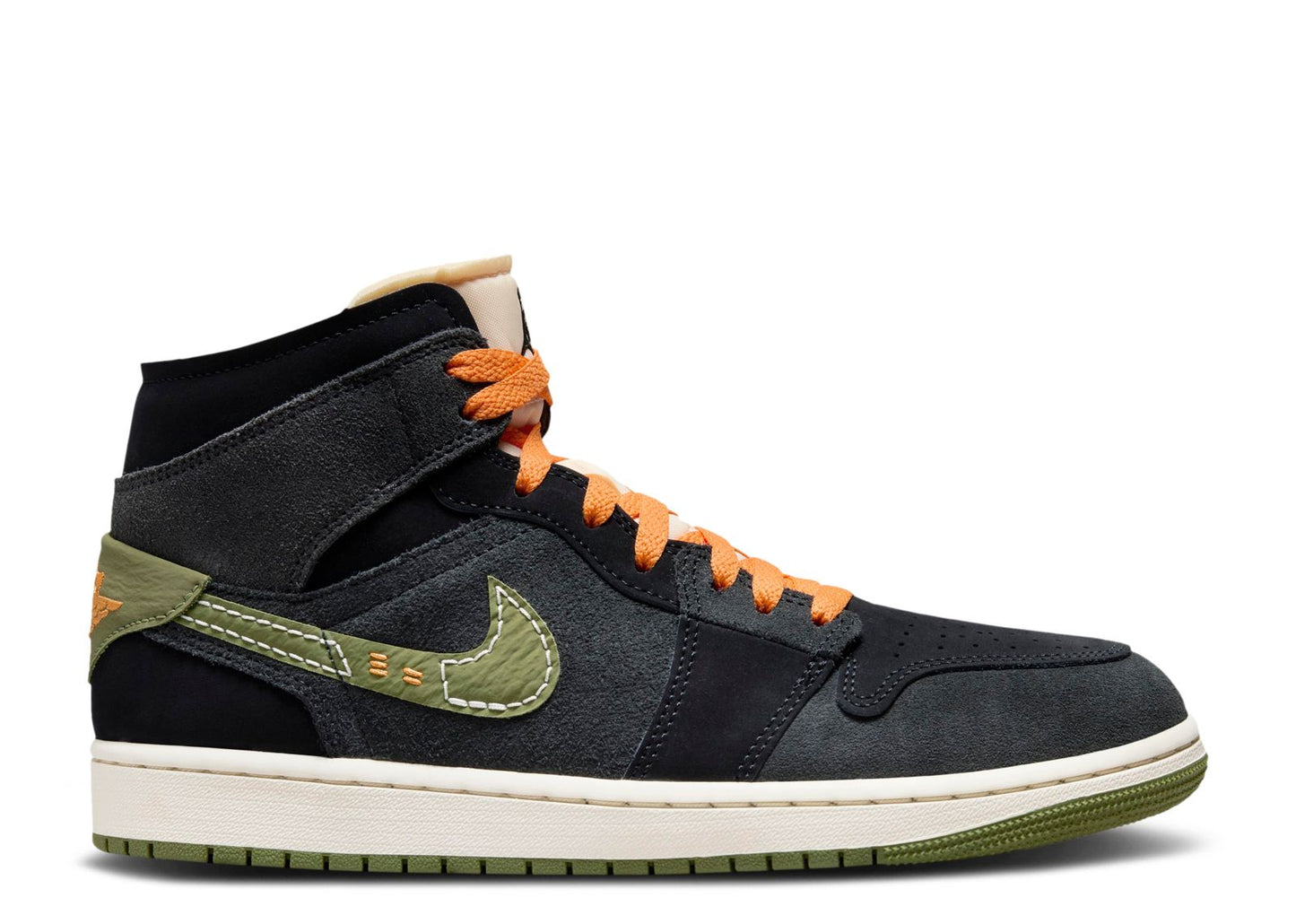 Air Jordan 1 Mid SE Craft Anthracite Light Olive