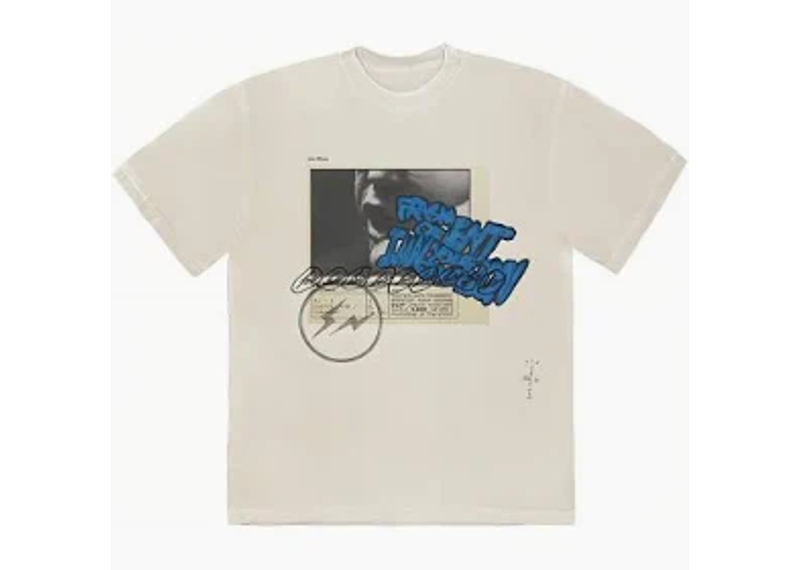 Travis Scott Cactus Jack For Fragment Manifest T-shirt White