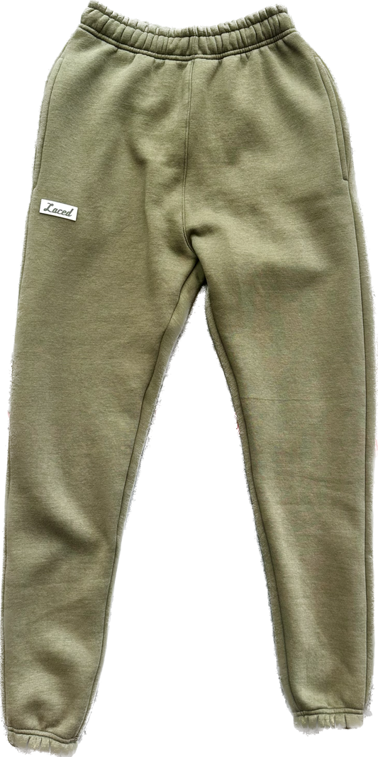 Laced  Elements Collection Sweatpants Olive Green