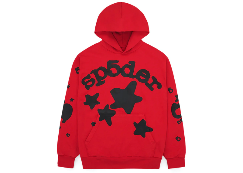 Sp5der Beluga Hoodie Red