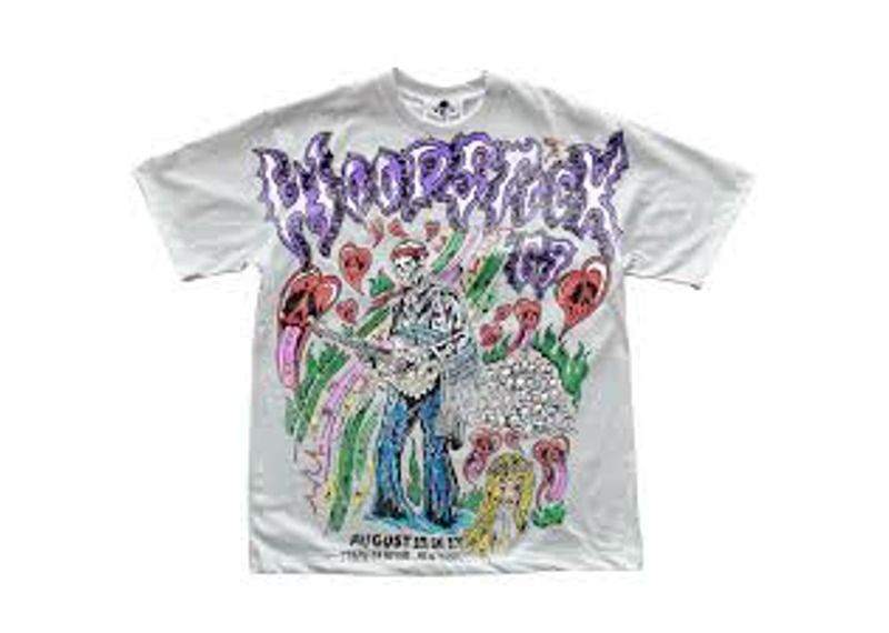 Warren Lotas Woodstock Tee Cream