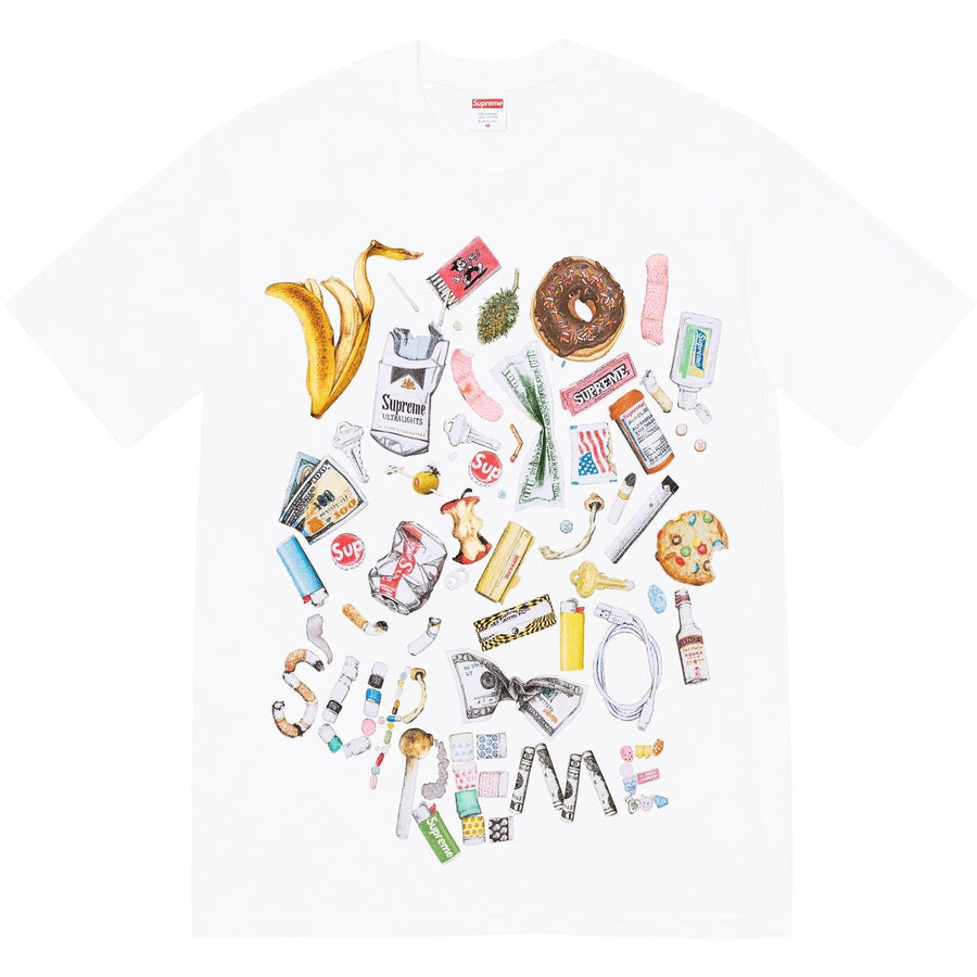 Supreme Trash Tee White